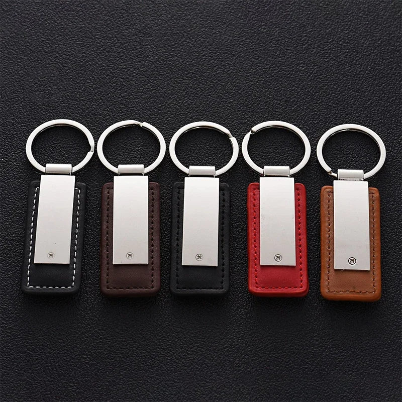 Motorcycle Accessories Custom Leather Keychain Metal Keyring Fit For HONDA CB 300 650R CB650R CB1000R CB250 CB500 CB400 CB600