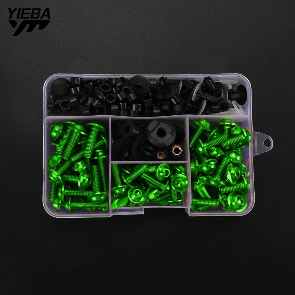For XL1000 V VARADERO XL 1000 125 Universal Motorcycle Accessories Complete Fairing Bolts Kit Screws Nuts CNC Aluminum