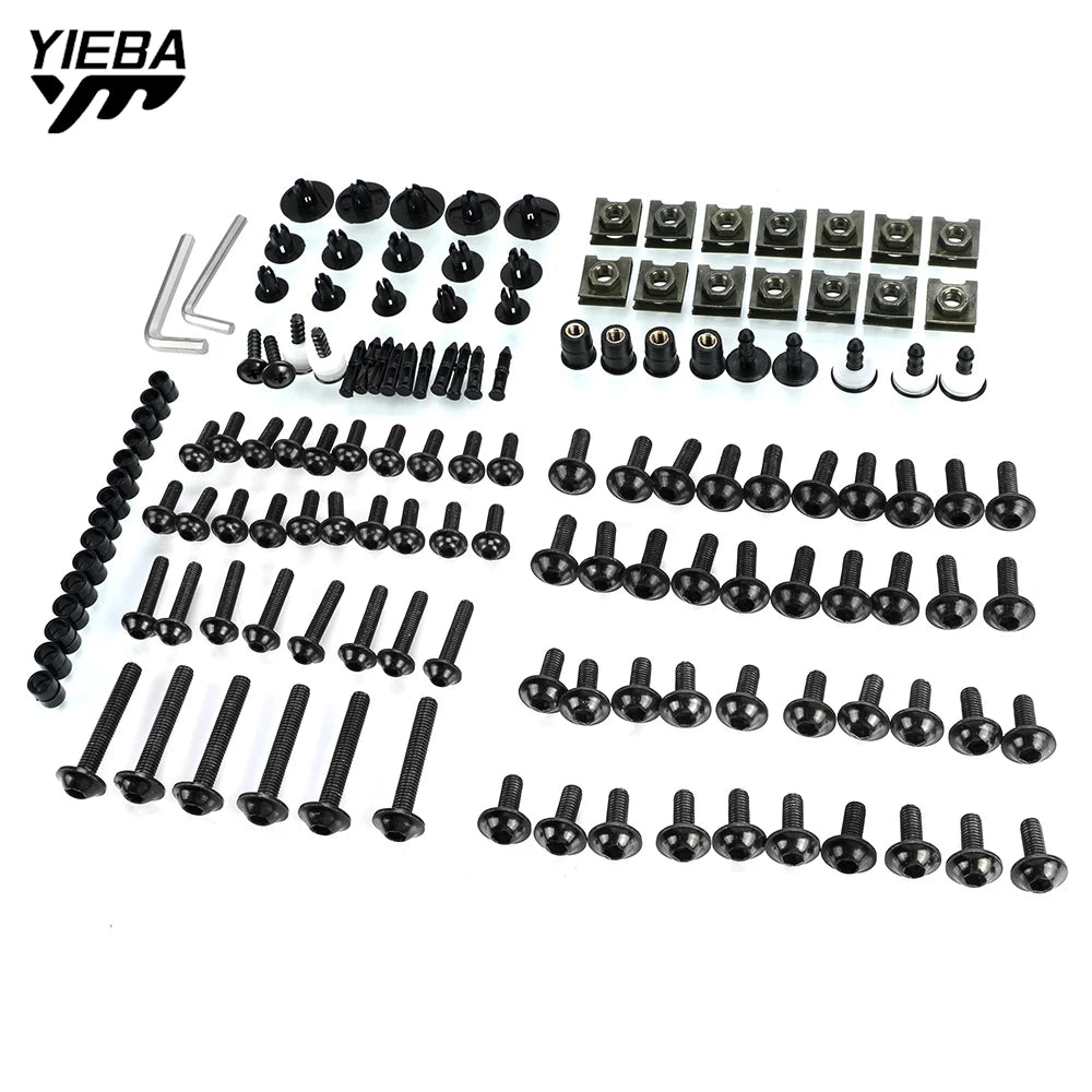 For XL1000 V VARADERO XL 1000 125 Universal Motorcycle Accessories Complete Fairing Bolts Kit Screws Nuts CNC Aluminum