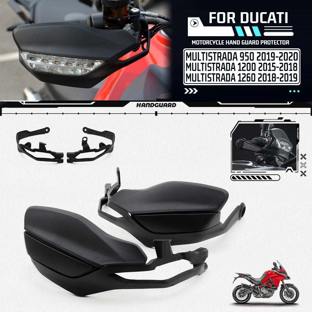 For Ducati MULTISTRADA MTS 950 1200 1260 MTS950 MTS1200 Motorcycle Accessories Handle Guard Handlebar Handguards Shields Cover