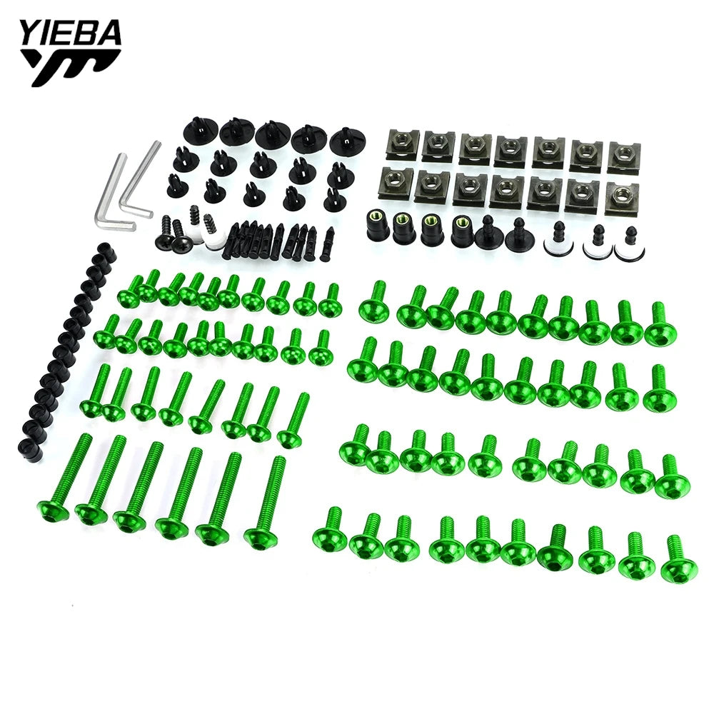 For XL1000 V VARADERO XL 1000 125 Universal Motorcycle Accessories Complete Fairing Bolts Kit Screws Nuts CNC Aluminum